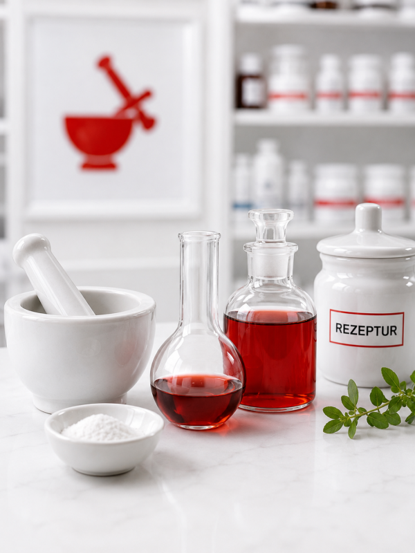 Individuelle Rezepturen aus eigener Herstellung